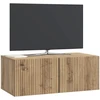 TV staliukas Sieninė TV spintelė 78,5 x 41 x 30 cm Artisano ąžuolo
