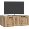 TV staliukas Sieninė TV spintelė 78,5 x 41 x 30 cm Artisano ąžuolo