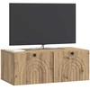 TV staliukas Sieninė TV spintelė 78,5 x 41 x 30 cm Artisano ąžuolo
