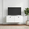 TV staliukas Sieninė TV spintelė 78,5 x 41 x 30 cm Balta Apdirbta mediena