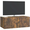 TV staliukas Sieninė TV spintelė 78,5 x 41 x 30 cm Dūminio ąžuolo