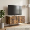TV staliukas Sieninė TV spintelė 78,5 x 41 x 30 cm Dūminio ąžuolo