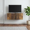 TV staliukas Sieninė TV spintelė 78,5 x 41 x 30 cm Sendintos medienos