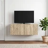 Sieninė TV spintelė 78,5 x 41 x 30 cm Sonoma ąžuolas
