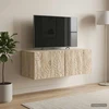 Sieninė TV spintelė 78,5 x 41 x 30 cm Sonoma ąžuolas