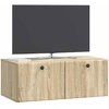 TV staliukas Sieninė TV spintelė 78,5 x 41 x 30 cm Sonoma ąžuolas