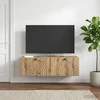 TV staliukas Sieninė TV spintelė 98 x 31 x 30 cm Artisano ąžuolo