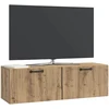 TV staliukas Sieninė TV spintelė 98 x 31 x 30 cm Artisano ąžuolo