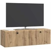 TV staliukas Sieninė TV spintelė 98 x 31 x 30 cm Artisano ąžuolo