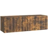 TV staliukas Sieninė TV spintelė 98 x 31 x 30 cm Dūminio ąžuolo