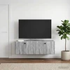 TV staliukas Sieninė TV spintelė 98 x 31 x 30 cm Pilka Sonoma