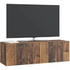 TV staliukas Sieninė TV spintelė 98 x 31 x 30 cm Sendintos medienos
