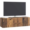 TV staliukas Sieninė TV spintelė 98 x 31 x 30 cm Sendintos medienos