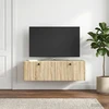 TV staliukas Sieninė TV spintelė 98 x 31 x 30 cm Sonoma ąžuolas
