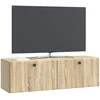 TV staliukas Sieninė TV spintelė 98 x 31 x 30 cm Sonoma ąžuolas