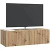 TV staliukas Sieninė TV spintelė 98 x 41 x 30 cm Artisano ąžuolo
