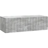 TV staliukas Sieninė TV spintelė 98 x 41 x 30 cm Betono pilka