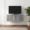TV staliukas Sieninė TV spintelė 98 x 41 x 30 cm Pilka Sonoma