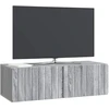 TV staliukas Sieninė TV spintelė 98 x 41 x 30 cm Pilka Sonoma