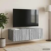 TV staliukas Sieninė TV spintelė 98 x 41 x 30 cm Pilka Sonoma