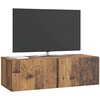TV staliukas Sieninė TV spintelė 98 x 41 x 30 cm Sendintos medienos