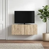 TV staliukas Sieninė TV spintelė 98 x 41 x 30 cm Sonoma ąžuolas
