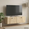 TV staliukas Sieninė TV spintelė 98 x 41 x 30 cm Sonoma ąžuolas