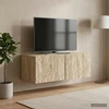 TV staliukas Sieninė TV spintelė 98 x 41 x 30 cm Sonoma ąžuolas