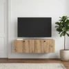 TV staliukas Sieninė TV spintelė 99 x 41 x 30 cm Artisano ąžuolo
