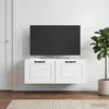 TV staliukas Sieninė TV spintelė Balta 78,5 x 41 x 30 cm Apdirbta mediena