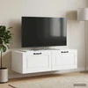 TV staliukas Sieninė TV spintelė Balta 98 x 41 x 30 cm Apdirbta mediena