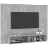 TV staliukas Sieninė TV spintelė, betono pilka, 120x23,5x90cm, mediena