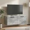 TV staliukas Sieninė TV spintelė Betono pilka 78,5 x 31 x 30 cm