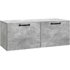 TV staliukas Sieninė TV spintelė Betono pilka 78,5 x 31 x 30 cm