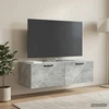 TV staliukas Sieninė TV spintelė Betono pilka 98 x 41 x 30 cm