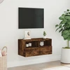 TV staliukas Sieninė TV spintelė, dūminė ąžuolo, 60x30x30cm, mediena
