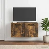 TV staliukas Sieninė TV spintelė Dūminio ąžuolo 59,5 x 31 x 30 cm