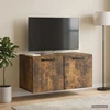 TV staliukas Sieninė TV spintelė Dūminio ąžuolo 59,5 x 31 x 30 cm