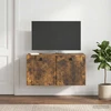 TV staliukas Sieninė TV spintelė Dūminio ąžuolo 59,5 x 31 x 30 cm