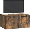 TV staliukas Sieninė TV spintelė Dūminio ąžuolo 59,5 x 41 x 30 cm