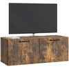TV staliukas Sieninė TV spintelė Dūminio ąžuolo 78,5 x 31 x 30 cm