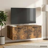 TV staliukas Sieninė TV spintelė Dūminio ąžuolo 78,5 x 41 x 30 cm