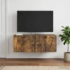 TV staliukas Sieninė TV spintelė Dūminio ąžuolo 78,5 x 31 x 30 cm