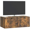TV staliukas Sieninė TV spintelė Dūminio ąžuolo 78,5 x 41 x 30 cm