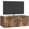 TV staliukas Sieninė TV spintelė Dūminio ąžuolo 78,5 x 41 x 30 cm