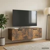 TV staliukas Sieninė TV spintelė Dūminio ąžuolo 98 x 31 x 30 cm