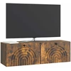 Sieninė TV spintelė Dūminio ąžuolo 98 x 31 x 30 cm