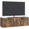 TV staliukas Sieninė TV spintelė Dūminio ąžuolo 98 x 31 x 30 cm