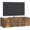 TV staliukas Sieninė TV spintelė Dūminio ąžuolo 98 x 41 x 30 cm