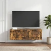 TV staliukas Sieninė TV spintelė Dūminio ąžuolo 98 x 31 x 30 cm